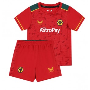 Wolves Replica Away Stadium Kit for Kids 2023-24 Short Sleeve (+ pants)